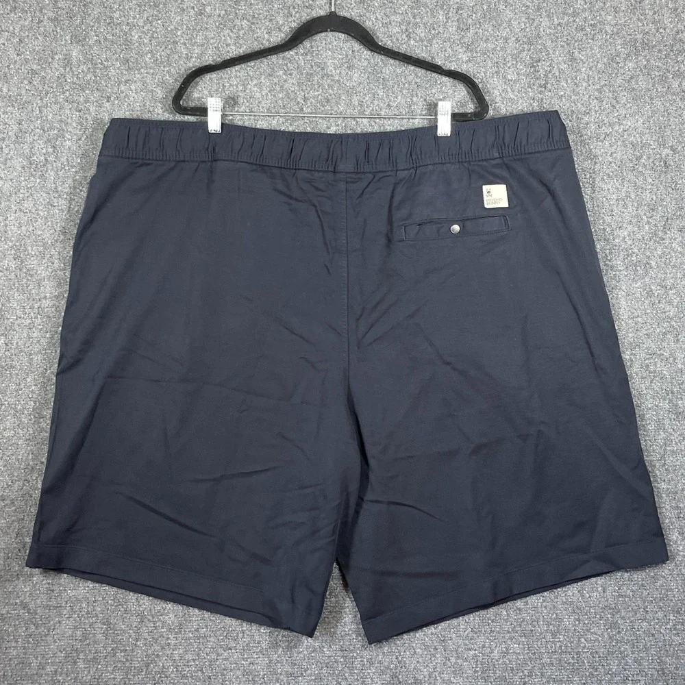 Psycho Bunny Willis Stretch Tencel Shorts Windsurfer Black Big/Tall Size 4XLT